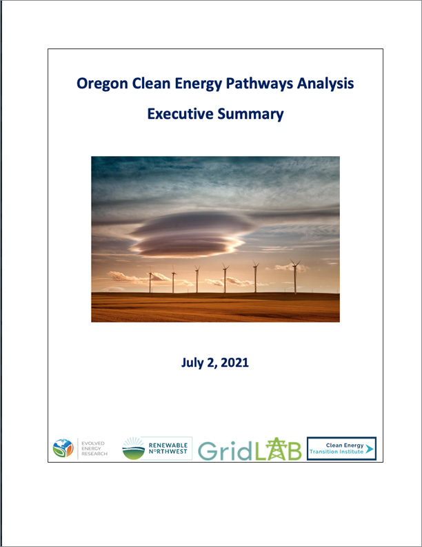 Oregon Clean Energy Pathways Analysis Executive Summary